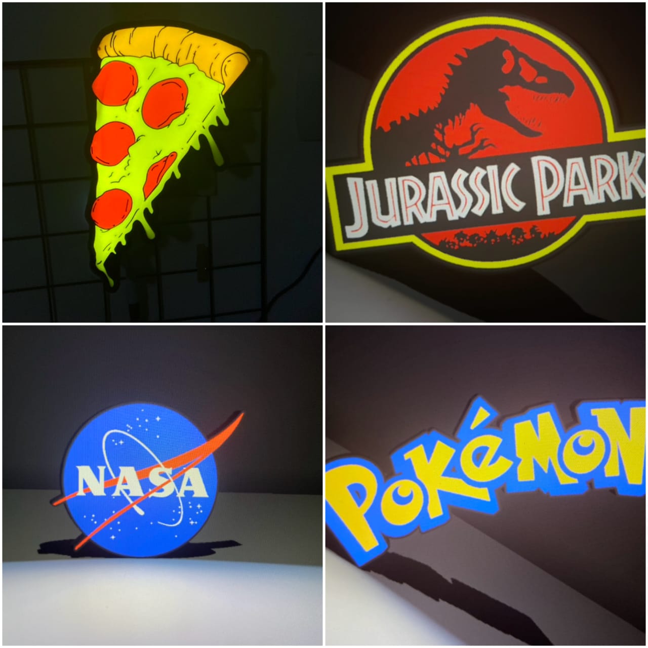 Imagenes Ilustrativas de letreros luminosos